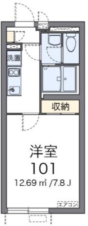 クレイノシャインの物件間取画像